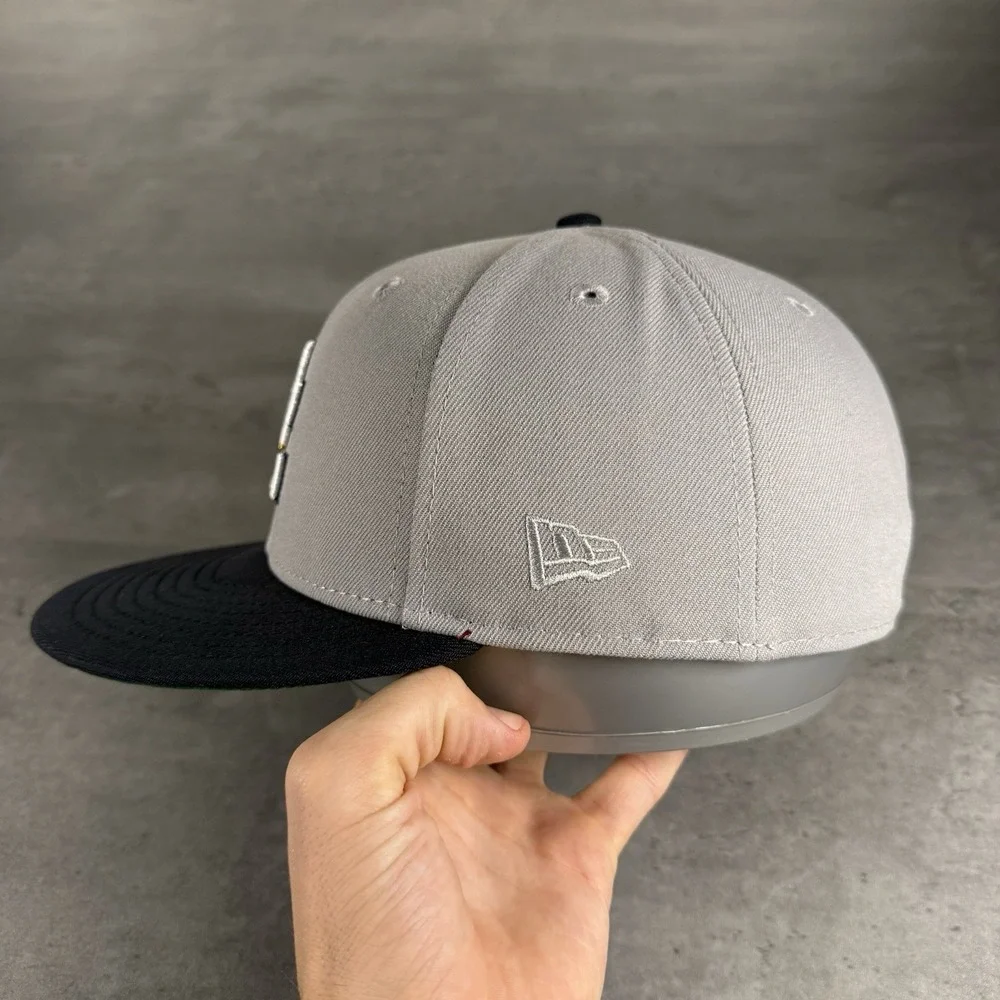 Hat Club Washington Nationals DC New Era Cap 7 5/8 Gray Gold Navy Blue Inaugural